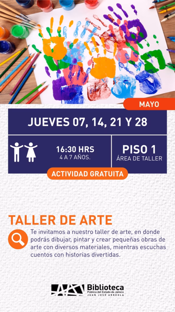 Taller de arte en la Biblioteca