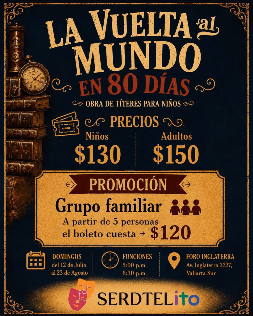 La Vuelta al Mundo en 80 días en el Foro Inglaterra