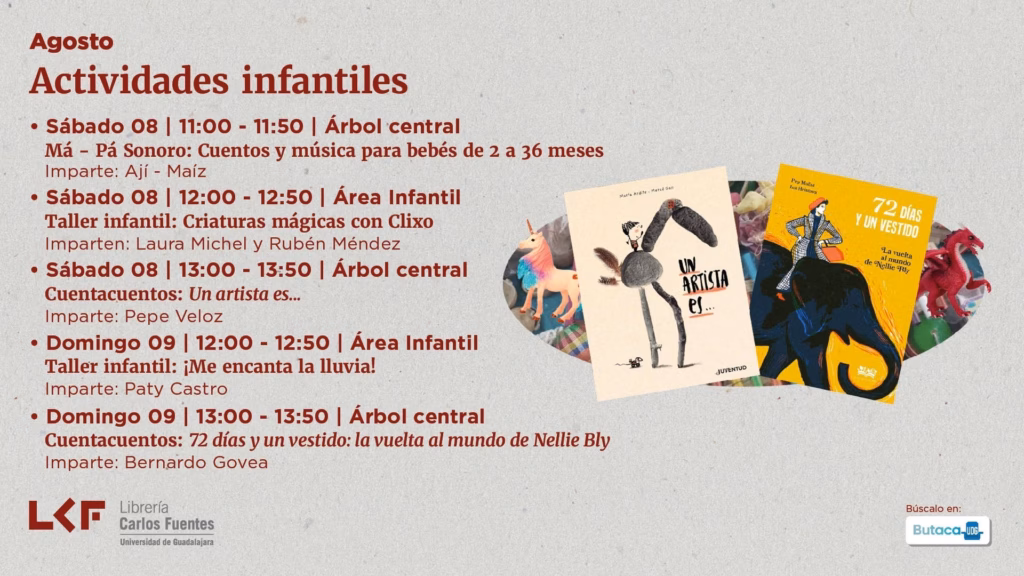 Actividades infantiles en la Carlos Fuentes