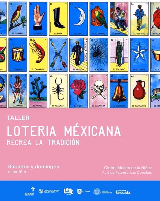 Taller Lotería Mexicana en Globo